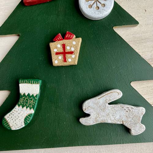 うさぎのクリスマスボード n タペストリー・壁掛け Cherry CreeK 通販  