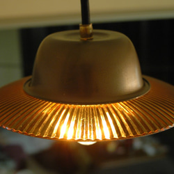 キラキラ光る　プラ皿とボウルのレトロ照明 5枚目の画像