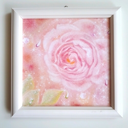 薔薇」パステル画 パステルアート ヒーリングアート イラスト 絵画
