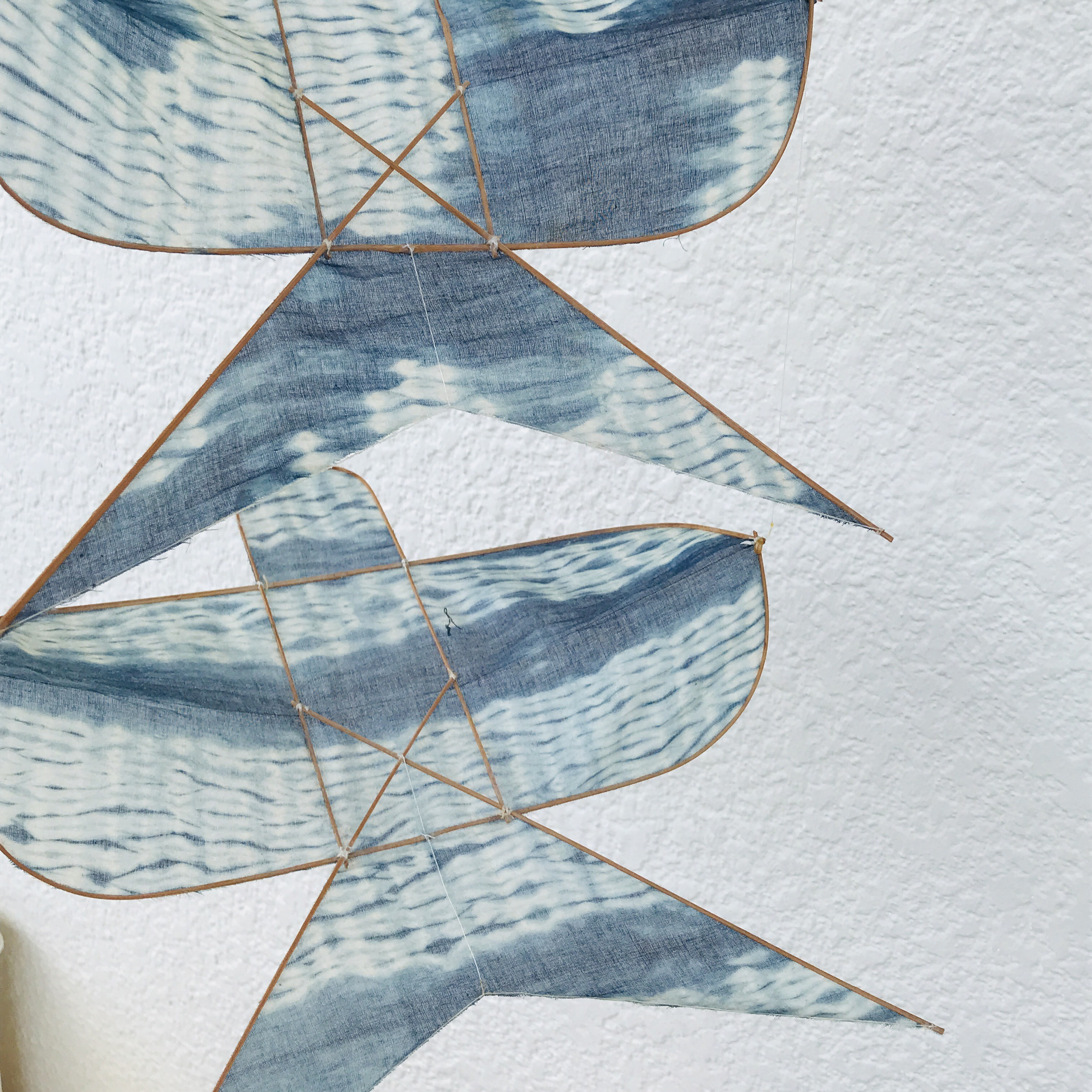 お部屋のインテリアにどうぞ『vintage藍染凧』