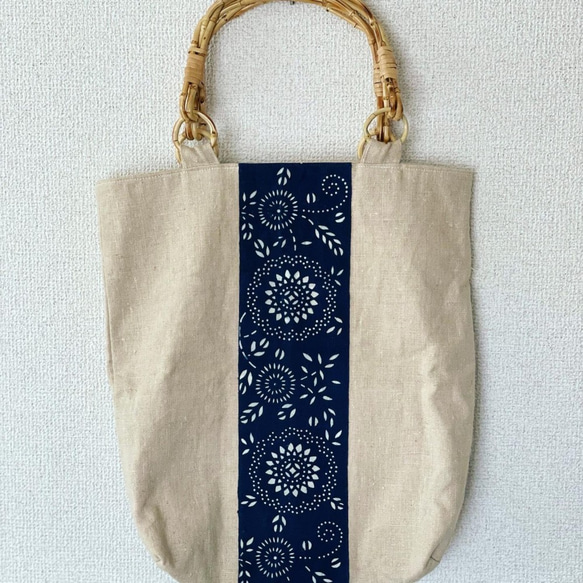 伝統を暮らしの中へ【麻で作った軽くて丈夫なNatural bag】 3枚目の画像