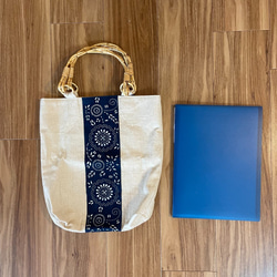 伝統を暮らしの中へ【麻で作った軽くて丈夫なNatural bag】 4枚目の画像