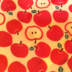 赤いりんごのレインコート　ベージュ 4枚目の画像