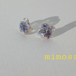 mimosa☆《new series☆》14kgf 【HANA】Vioret pierce （送料無料） 1枚目の画像