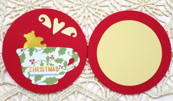 『Creema限定』【再販】クリスマスメッセージカードセット 2枚目の画像
