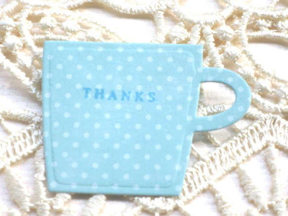 【再販】カップ『THANKS』タグ【30枚】リニューアル！ 11枚目の画像