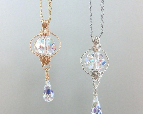 Swarovski クリスタル ネックレス 0_c631a4cef41820fa7674504d9e93