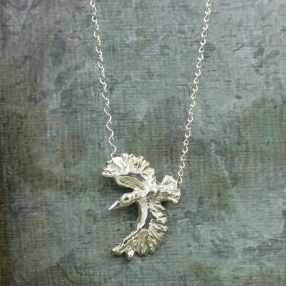 カワセミ シルバー ペンダント ネックレス