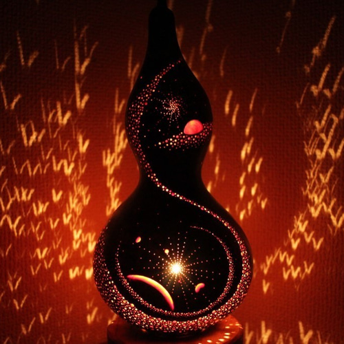 ひょうたんランプ 【 宇宙 】 宇宙ランプt-11 スタンドライト