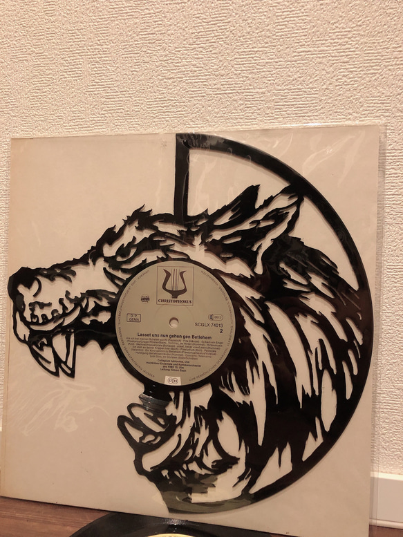 レコードカットアート vinyl up cycle 2枚目の画像