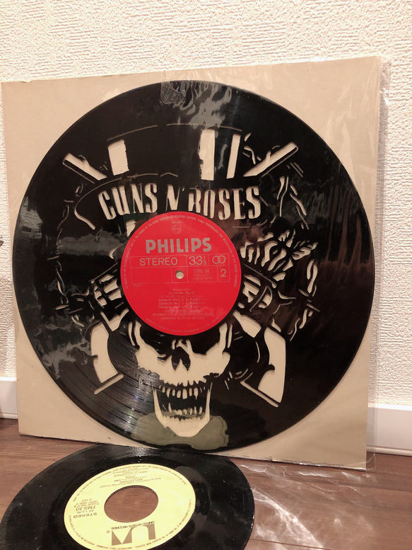 レコードカットアート vinyl up cycle 切り絵 kumomi Factory 通販