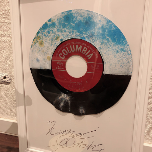 レコードペイントアート vinyl up cycle 切り絵 kumomi Factory 通販
