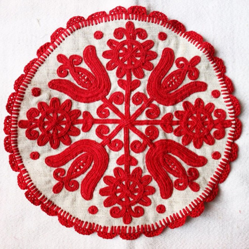 イーラーショシュキット I)チューリップとケシの花のクロス キット