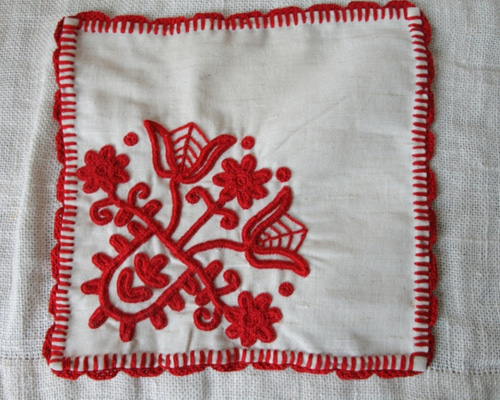 イーラーショシュキット B)花びんとチューリップのクロス キット