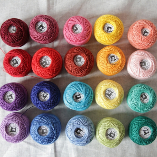 即納可】ウール・花刺繍手袋（NP-4022）・ペルーニット 手袋