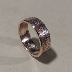 戴 硬幣戒指 COIN RING ~ 日本一錢銅幣戒指~~ 第7張的照片