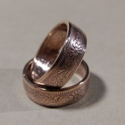 戴 硬幣戒指 COIN RING ~ 日本一錢銅幣戒指~~ 第9張的照片