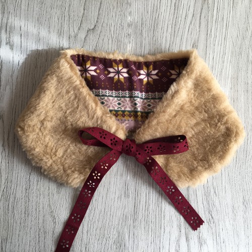 もこもこティペット（付け襟）ボア その他ファッション雑貨 まころん