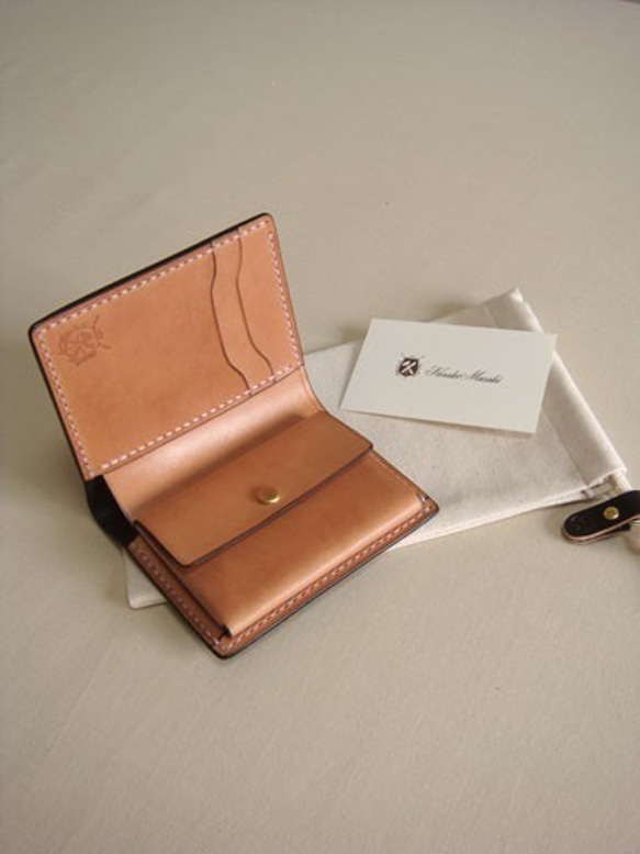 ⑩二つ折り財布：TRIP（カスタムオーダー） 1枚目の画像
