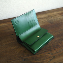 ミディアムサイズの縦長二つ折り財布：TRIP（カスタムオーダー） 2枚目の画像