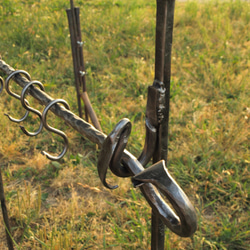 鍛造折り畳み式シェラカップ ソロキャンプ アイアンギア 焚き火