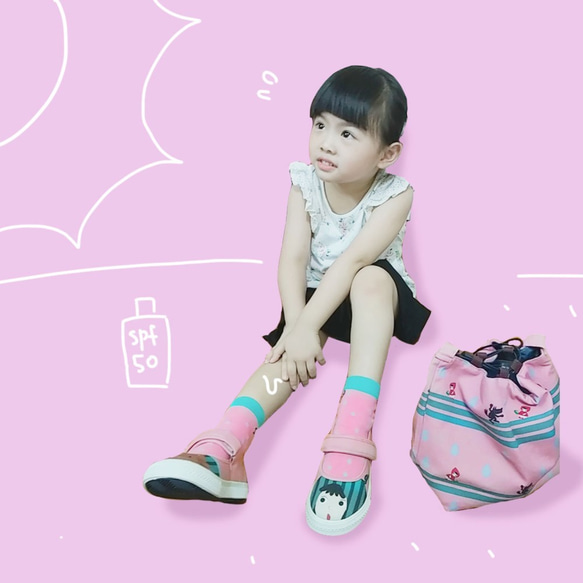 子供のスイカ人形の靴-送信スイカ靴下 9枚目の画像