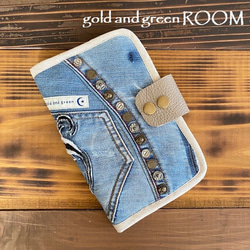 マルチケース ヴィンテージビット デニムリメイク 443 長財布