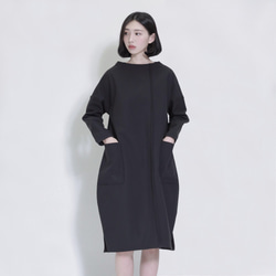 SU：MIはオフショアオフショアせん断Dress_7AF0108_Blackを言った 1枚目の画像