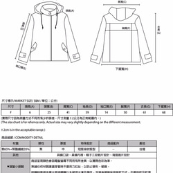 SU:MI said Sea 滄海傘版連帽外套_7AF304_灰 第2張的照片