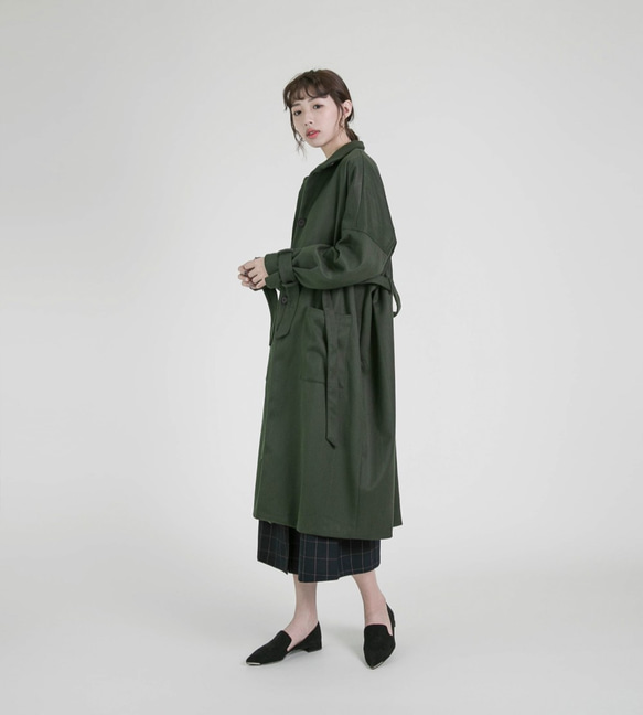 Despair_Xiao Se Bandage Coat_8AF312_Army Green 3枚目の画像