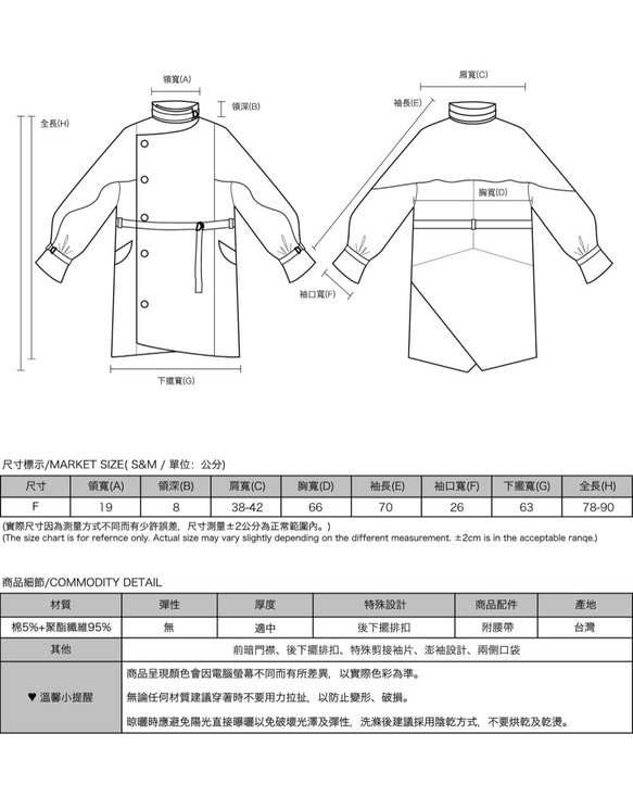 【經典原創】Freud_佛洛伊德造型外套_CLO502_灰 第2張的照片