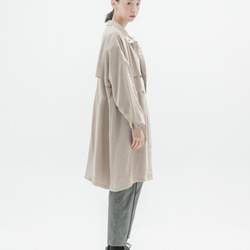 Flutter_Pianpianコートcoat_9AF305_khaki 5枚目の画像