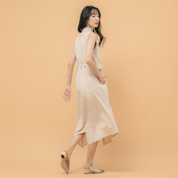 【クラシックオリジナル】相対性理論の時間と空間の非対称性dress_CLD002_khaki 4枚目の画像