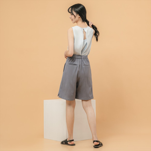 Shore_The other bank shorts_20SF203_light grey 4枚目の画像