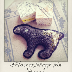 New!! #flower,Sheep pin bloach "Bonny" 1枚目の画像