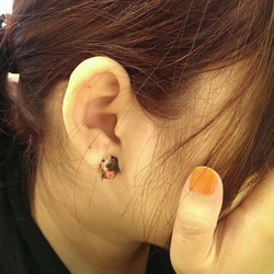 寵物客製化耳環-醫療用鋼針 第3張的照片
