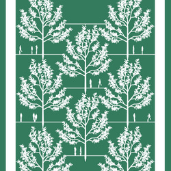 紙の樹木模型キット　002広葉樹B（8本入り） 2枚目の画像