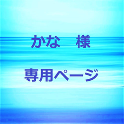 かな様　専用ページ 1枚目の画像