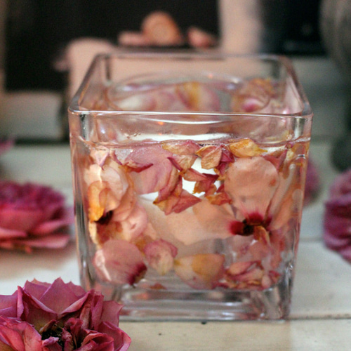 春香るボタニカルキャンドルホルダー（シクラメン＆ミニバラ