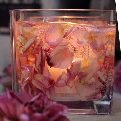 ボタニカルキャンドルホルダー ボタニカルキャンドル ミニバラ