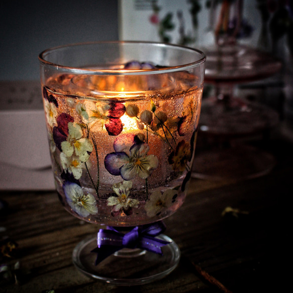 ボタニカルキャンドル/ソイ/ビオラ