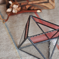 ステンドグラス製 星のテラリウム(大きめサイズ) テラリウム