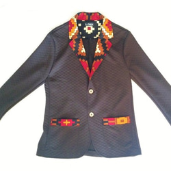 メンズカジュアル ニットジャケット/Men's casual knit jacket (5)　【size: L-LL】 2枚目の画像