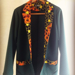 【送料無料】カジュアル ニットジャケット/Casual knit jacket (6)　【size: M-L】 1枚目の画像