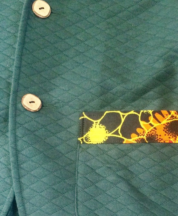 【送料無料】カジュアル ニットジャケット/Casual knit jacket (6)　【size: M-L】 4枚目の画像