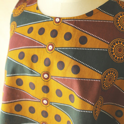 アフリカンＡライントップ / African A-line blouse　(atp5) 2枚目の画像