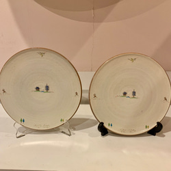 【がいちゃん様専用】奈良絵・平皿 ×2　セット 2枚目の画像