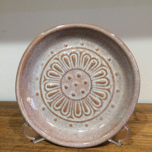 赤膚焼 古代瓦 小皿（東大寺） 小皿 赤膚焼 大塩正史 通販 4644102