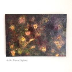 油絵 絵画 【蛍の夜ノ森】 絵画 HR 通販 13209259｜Creema