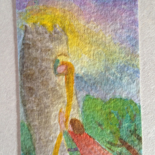 ラプンツェル 絵画 s.nagasaki 通販 136332｜Creema(クリーマ